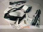 Carenado de inyección para Triumph Daytona 675 06-08 - Blanco, Negro - Estilo de fábrica #OYO87906300