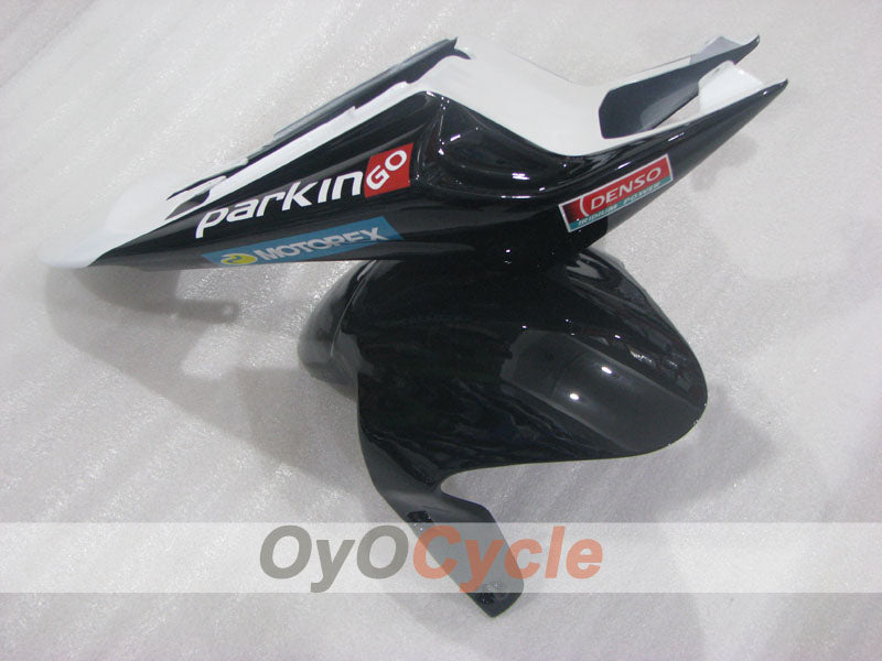 Carenado de inyección para Triumph Daytona 675 06-08 - Blanco, Negro - parkingo #OYO87906301