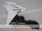 Carenado de inyección para Triumph Daytona 675 06-08 - Blanco, Negro - Estilo de fábrica #OYO87906304