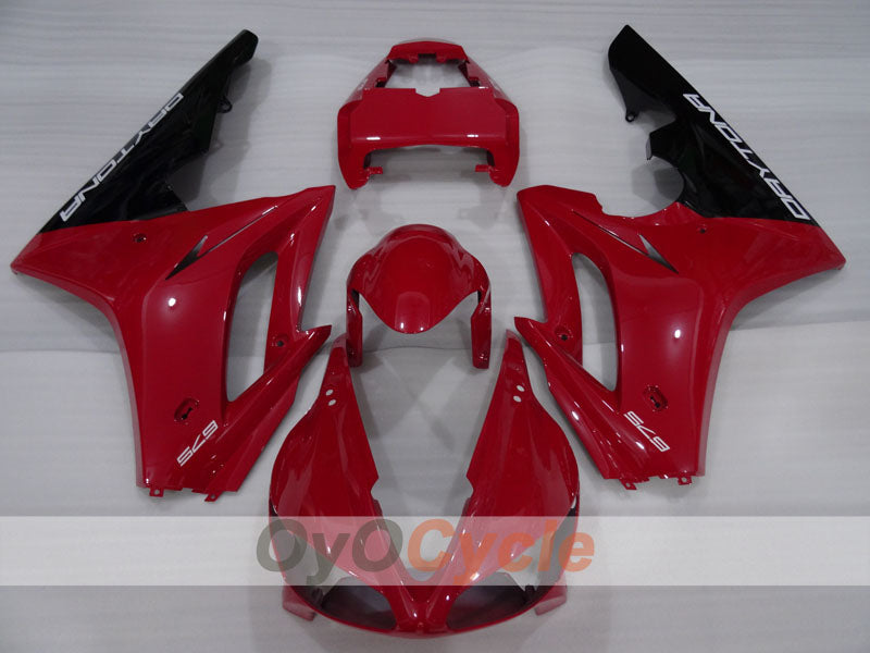 Carenado de inyección para Triumph Daytona 675 09-12 - Rojo, Negro - Estilo de fábrica #OYO87906305 Imagen secundaria del producto
