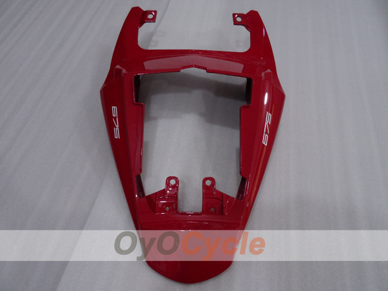 Carenado de inyección para Triumph Daytona 675 09-12 - Rojo, Negro - Estilo de fábrica #OYO87906305