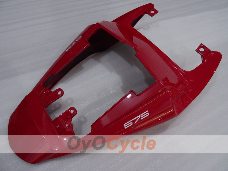 Carenado de inyección para Triumph Daytona 675 09-12 - Rojo, Negro - Estilo de fábrica #OYO87906305