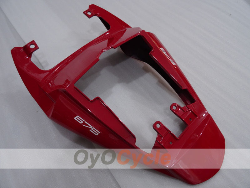 Carenado de inyección para Triumph Daytona 675 09-12 - Rojo, Negro - Estilo de fábrica #OYO87906305