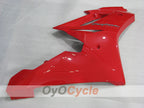 Kit de carenado por inyección para 09-12 Triumph Daytona 675 - Rojo - Estilo de fábrica #OYO87906306