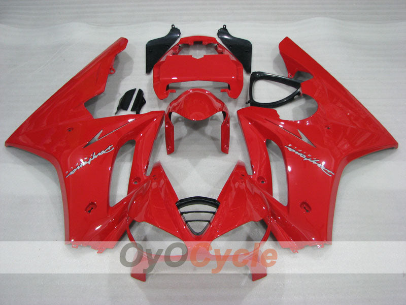Kit de carenado por inyección para 09-12 Triumph Daytona 675 - Rojo - Estilo de fábrica #OYO87906306