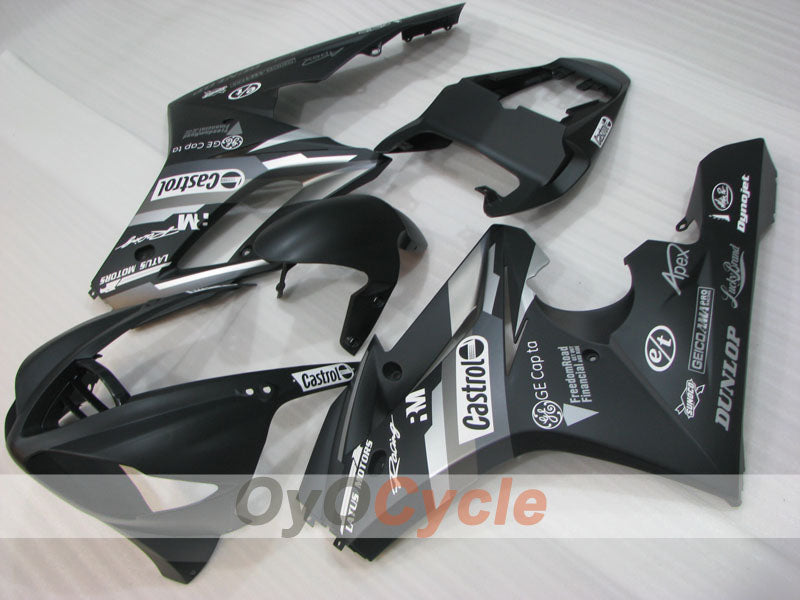 Kit de carenado de inyección para Triumph Daytona 675 09-12 - Negro, Mate - Castrol #OYO87906308 Imagen principal del producto