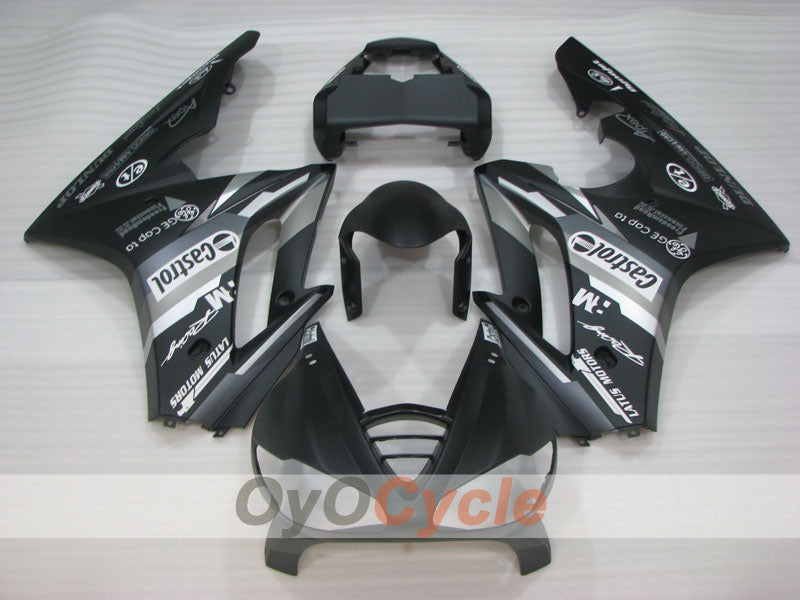 Kit de carenado de inyección para Triumph Daytona 675 09-12 - Negro, Mate - Castrol #OYO87906308 Imagen secundaria del producto