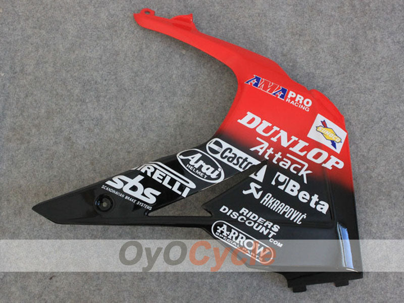 Carenado de inyección para Triumph Daytona 675 2013-2014 - Rojo, Blanco, Negro - DUNLOP #OYO87906311