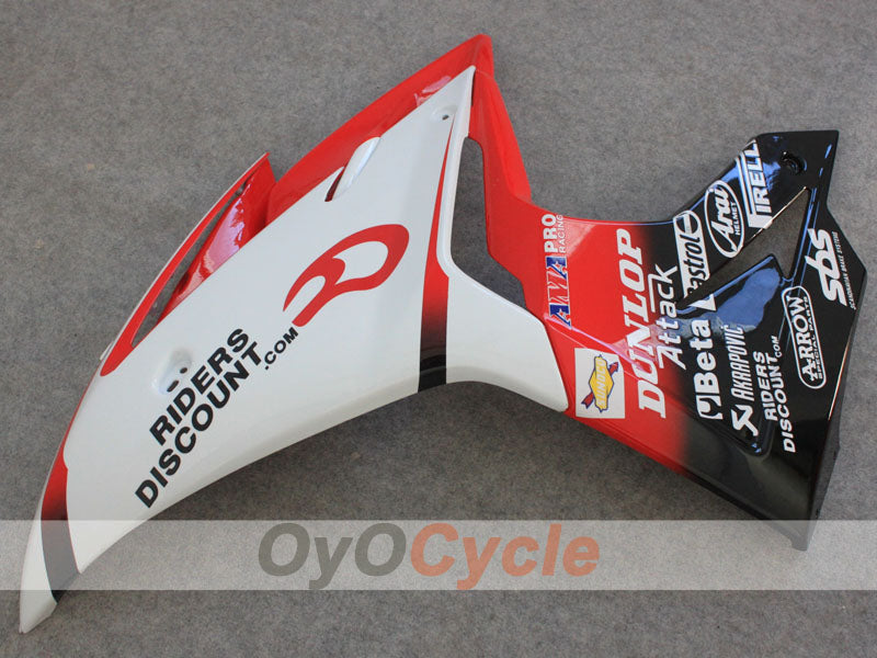 Carenado de inyección para Triumph Daytona 675 2013-2014 - Rojo, Blanco, Negro - DUNLOP #OYO87906311