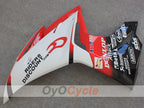 Carenado de inyección para Triumph Daytona 675 2013-2014 - Rojo, Blanco, Negro - DUNLOP #OYO87906311