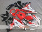 Carenado de inyección para Triumph Daytona 675 2013-2014 - Rojo, Blanco, Negro - DUNLOP #OYO87906311