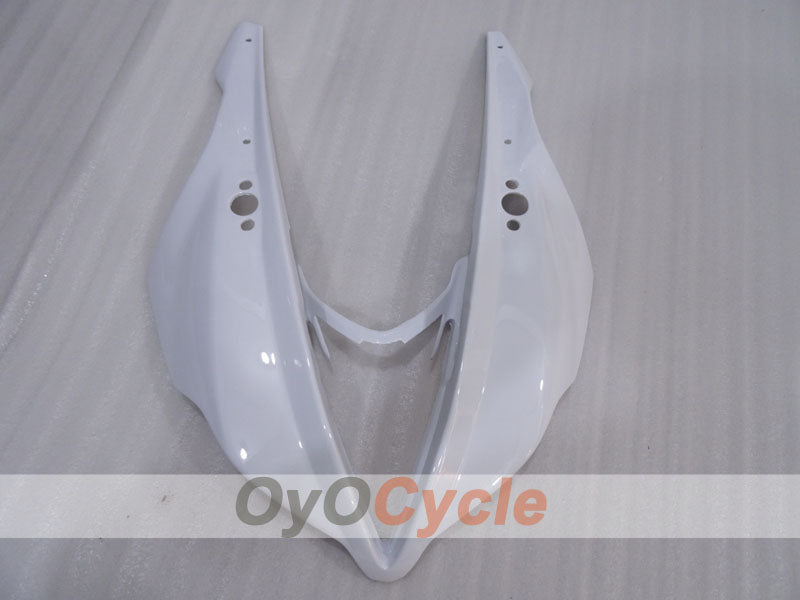 Kit de carenado por inyección para Triumph Daytona 675 2013-2014 - Azul, Blanco - Estilo de fábrica #OYO87906312