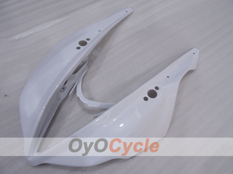 Kit de carenado por inyección para Triumph Daytona 675 2013-2014 - Azul, Blanco - Estilo de fábrica #OYO87906312