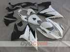 Kit de carenado por inyección para Triumph Daytona 675 13-14 - Blanco, Negro - Estilo de fábrica #OYO87906313