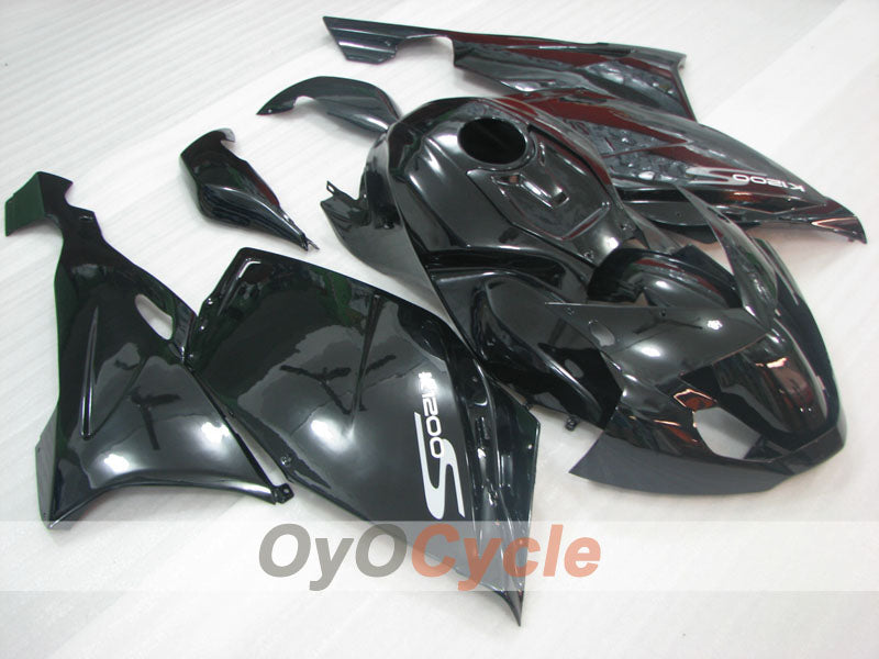 Kit de carenado para BMW K1200S 05-08 - Negro - Estilo de fábrica, Personalizar #OYO87906314