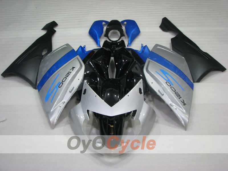 Kit de carenado para BMW K1200S 05-08 - Azul, Negro, Plata - Estilo de fábrica, personalizable #OYO87906317 Imagen secundaria del producto