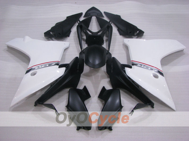Carenado inyectado para CBR600F 11-13 - Blanco, Negro - MICHELIN, Repsol #OYO87906321 Imagen secundaria del producto