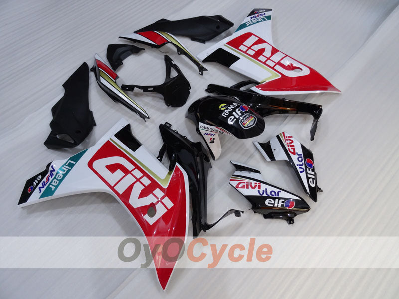 Kit de carenado por inyección para CBR600F 11-13 - Rojo, Blanco, Negro - MICHELIN, Repsol #OYO87906322