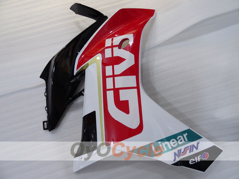 Kit de carenado por inyección para CBR600F 11-13 - Rojo, Blanco, Negro - MICHELIN, Repsol #OYO87906322
