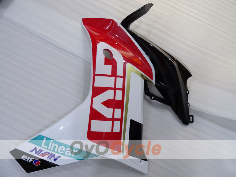 Kit de carenado por inyección para CBR600F 11-13 - Rojo, Blanco, Negro - MICHELIN, Repsol #OYO87906322