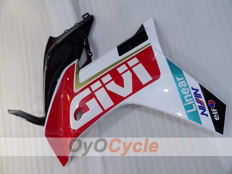 Kit de carenado por inyección para CBR600F 11-13 - Rojo, Blanco, Negro - MICHELIN, Repsol #OYO87906322