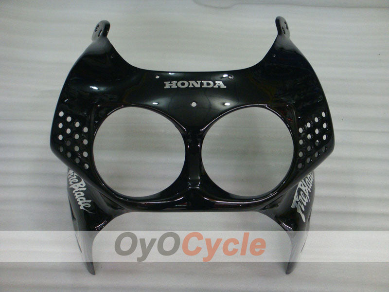 Kit de carenado para CBR900RR 92-93 - Negro, Gris - Estilo de fábrica #OYO87906326