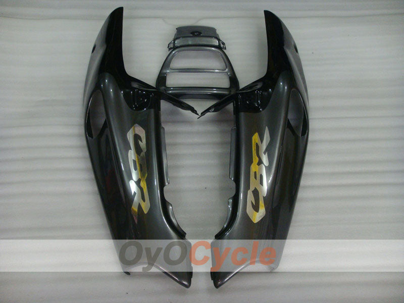 Kit de carenado para CBR900RR 92-93 - Negro, Gris - Estilo de fábrica #OYO87906326