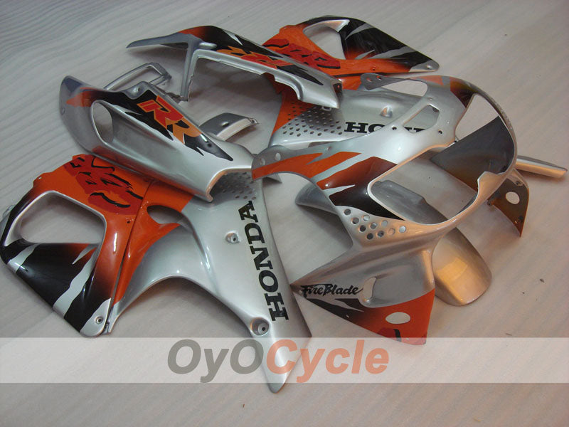 Kit de carenado para CBR900RR 94-95 - Naranja, Plata - Estilo de fábrica #OYO87906337 Imagen principal del producto