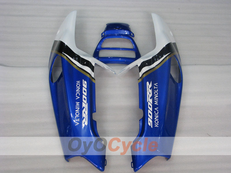 Carenado para CBR900RR 94-95 - Azul, Blanco, Negro - Konica Minolta #OYO87906341