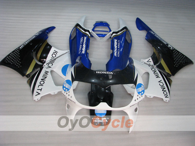 Carenado para CBR900RR 94-95 - Azul, Blanco, Negro - Konica Minolta #OYO87906341