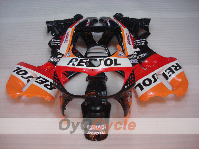 Kit de carenado para CBR900RR 94-95 - Rojo, Naranja, Negro - Repsol #OYO87906346