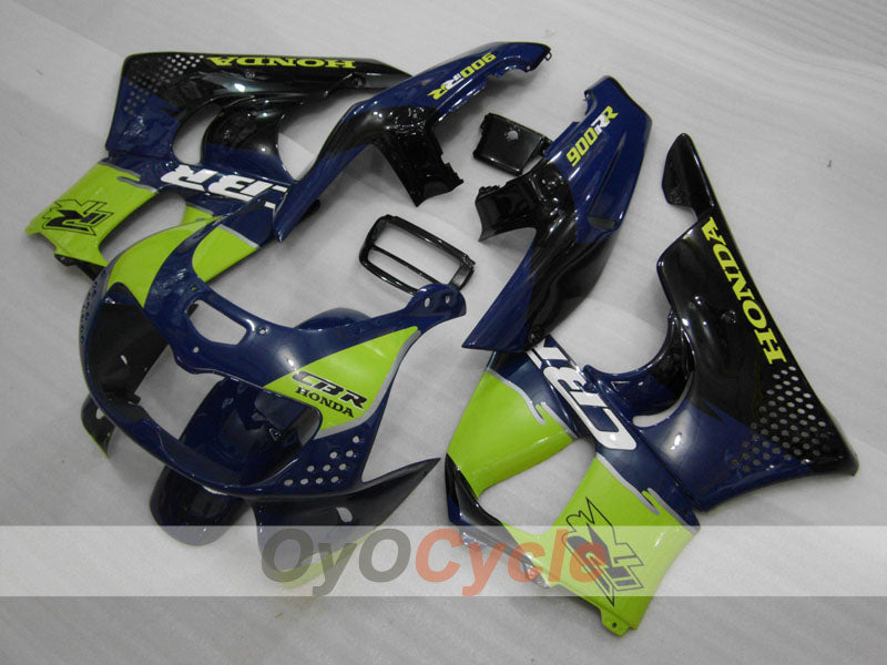 Kit de carenado para CBR900RR 94-95 - Verde, Azul, Negro - Estilo de Fábrica #OYO87906349