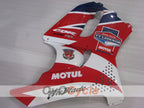Kit de carenado para CBR900RR 94-95 - Rojo, Blanco - MOTUL #OYO87906353