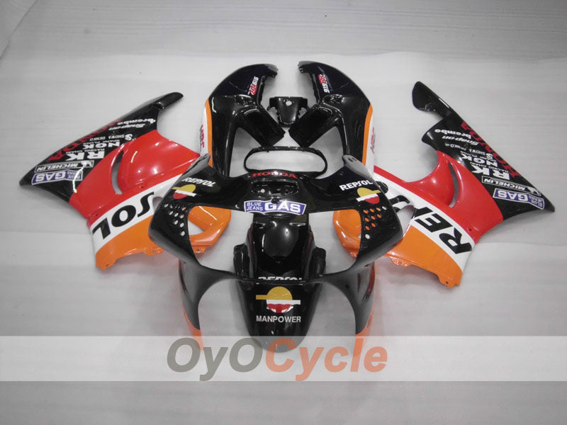 Kit de carenado para CBR919RR 98-99 - Rojo, Naranja, Negro - Repsol #OYO87906361