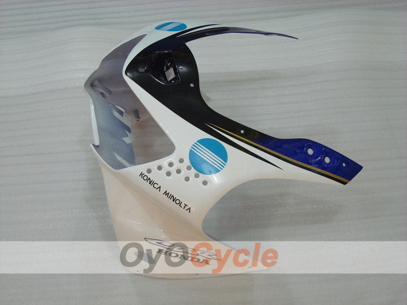 Kit de carenado para CBR919RR 98-99 - Azul, Blanco, Negro - Konica Minolta #OYO87906364