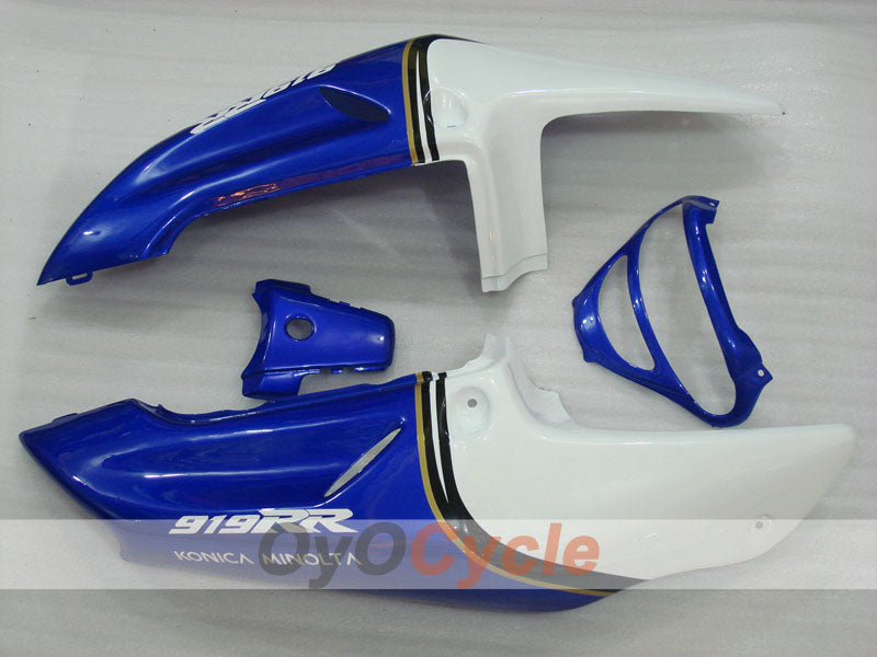 Kit de carenado para CBR919RR 98-99 - Azul, Blanco, Negro - Konica Minolta #OYO87906364