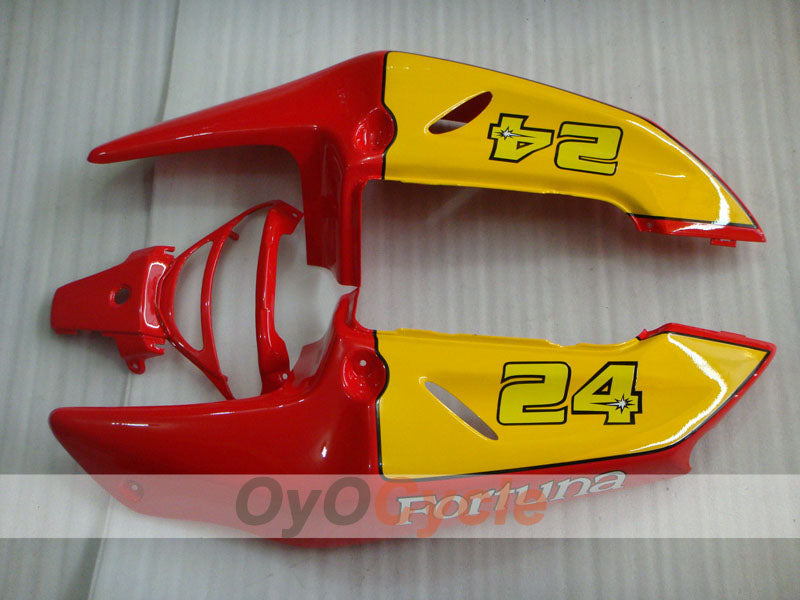 Kit de carenado para CBR919RR 98-99 - Rojo, Amarillo, Verde - Fortuna #OYO87906367