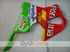 Kit de carenado para CBR919RR 98-99 - Rojo, Amarillo, Verde - Fortuna #OYO87906367