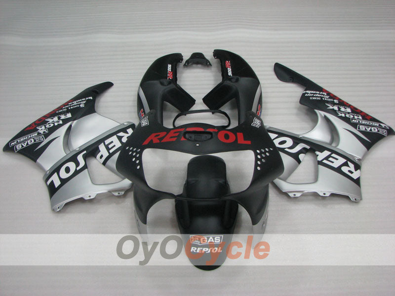 Kit de carenado para CBR919RR 98-99 - Negro, Plata - Repsol #OYO87906389