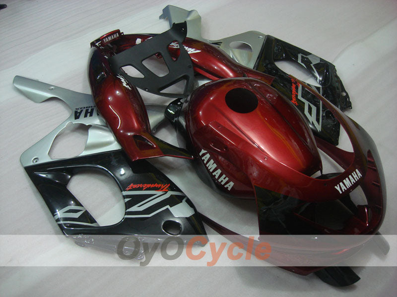 Kit de carenado por inyección para YZF600R 97-07 - Color rojo vino, negro - Estilo de fábrica #OYO87906404 Imagen principal del producto