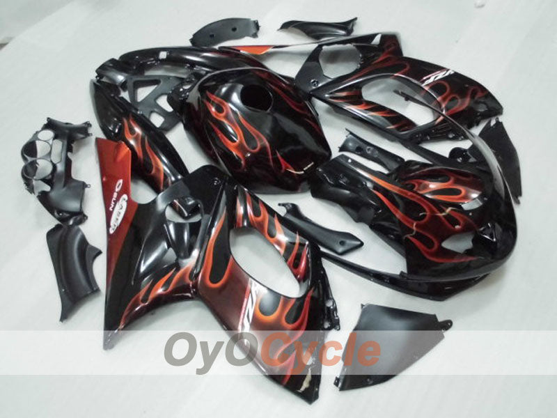 Kit de carenado por inyección para YZF600R 97-07 - Naranja, Negro - Llama #OYO87906406 Imagen principal del producto