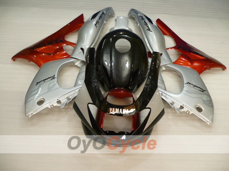 Kit de carenado por inyección para YZF600R 97-07 - Naranja, Negro, Plata - Estilo de fábrica #OYO87906407 Imagen secundaria del producto