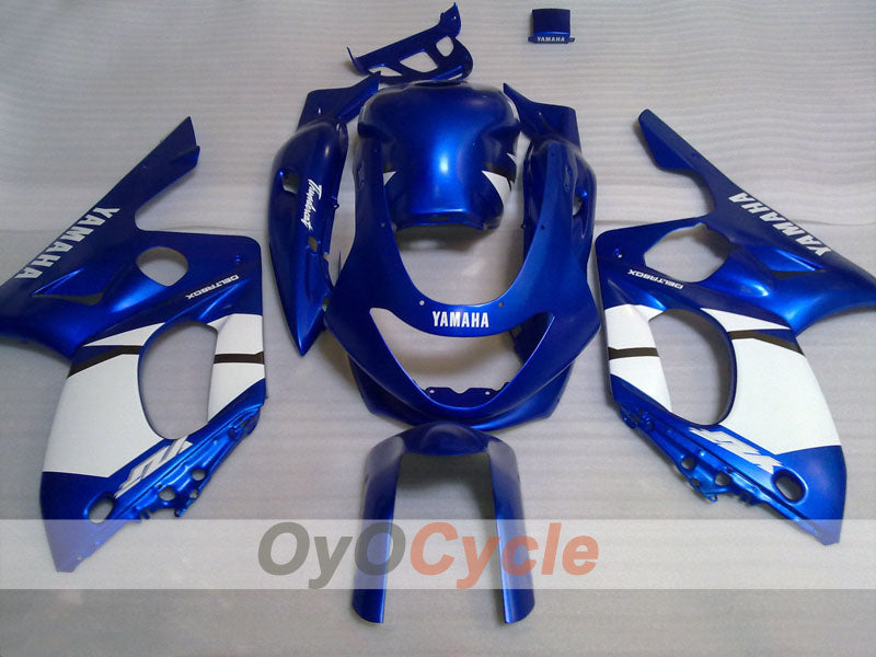 Kit de carenado por inyección para YZF600R 97-07 - Azul, Blanco - Estilo de fábrica #OYO87906411 Imagen secundaria del producto