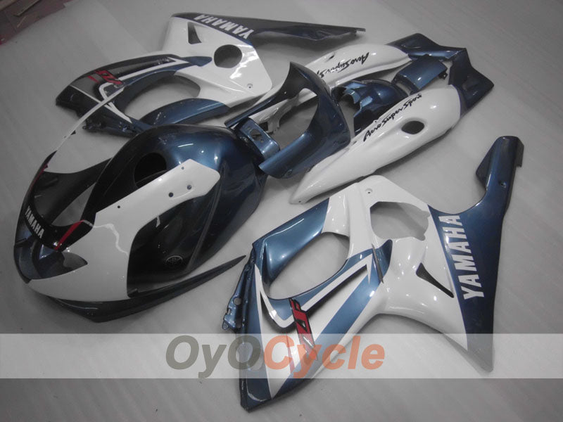 Carenado de inyección para 97-07 YZF600R - Blanco, Gris - Estilo de fábrica #OYO87906412 Imagen principal del producto