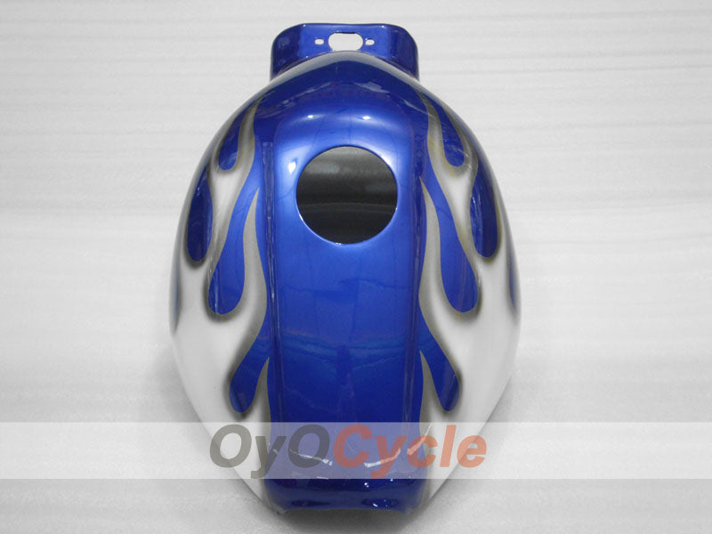 Carenado de inyección para YZF600R 97-07 - Azul, Blanco - Personalizar #OYO87906413