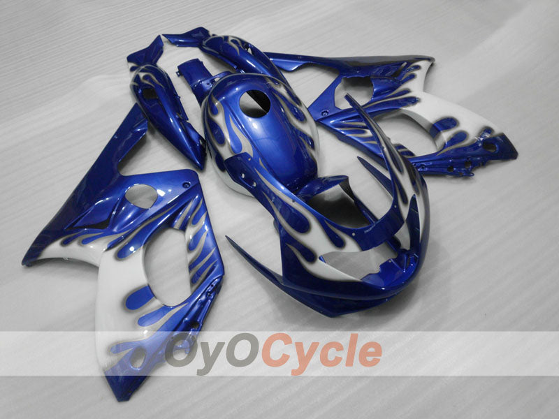 Carenado de inyección para YZF600R 97-07 - Azul, Blanco - Personalizar #OYO87906413