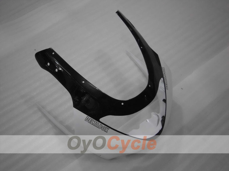 Kit de carenado por inyección para YZF600R 97-07 - Blanco, Negro - Estilo de fábrica #OYO87906416