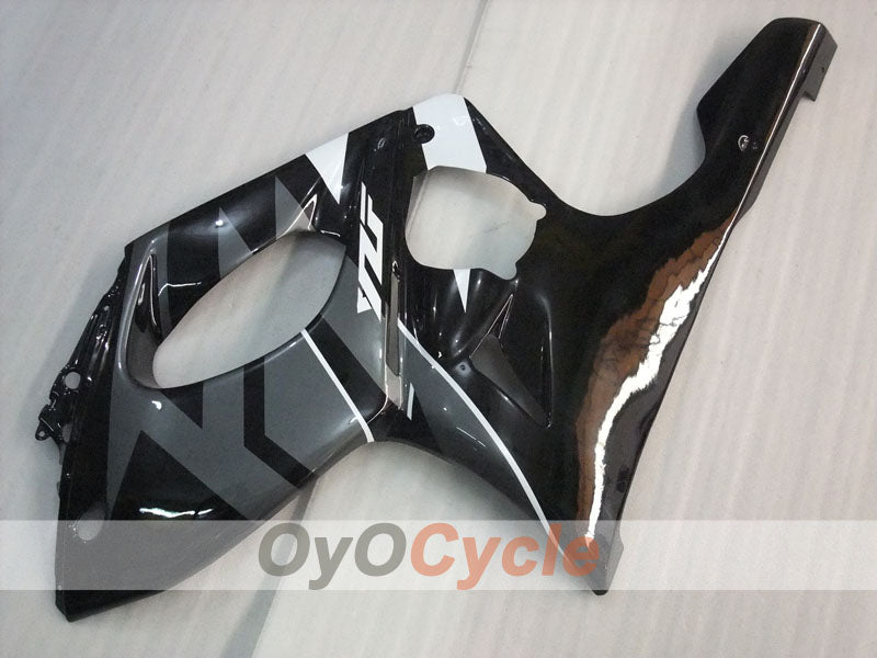 Carenado moldeado por inyección para YZF600R 97-07 - Blanco, Negro - Estilo de fábrica #OYO87906418