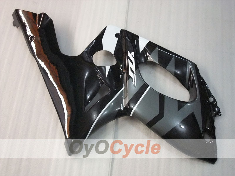 Carenado moldeado por inyección para YZF600R 97-07 - Blanco, Negro - Estilo de fábrica #OYO87906418