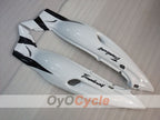 Carenado moldeado por inyección para YZF600R 97-07 - Blanco, Negro - Estilo de fábrica #OYO87906418